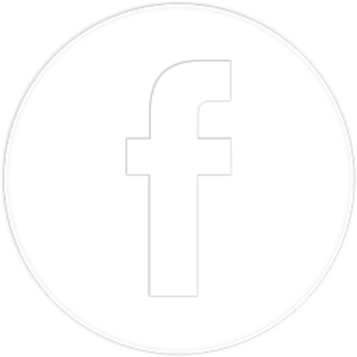 white fb icon facebook